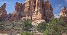 Rock Formations know as Needles in Canyonland, Utah, Photo Credit: ID 22124768 © Chris Curtis | Dreamstime.com